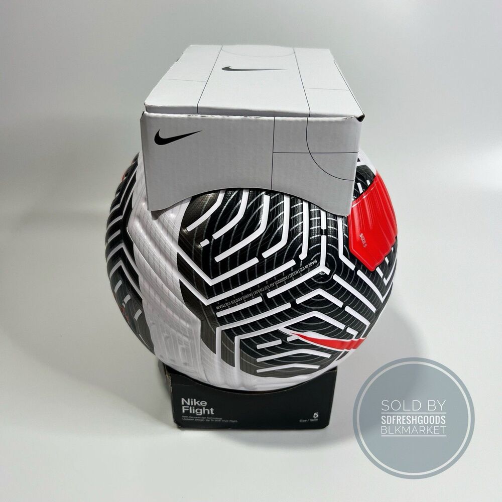 Nike Flight soccer Official Match Ball Fifa ACC FB2902-100 2023-2024 Sz 5